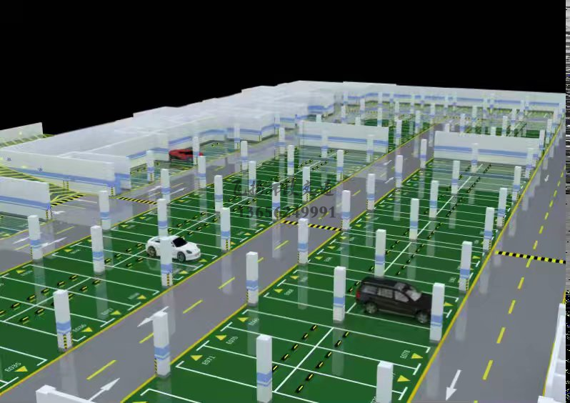 老小區(qū)停車場劃線設計規(guī)劃,地下停車場劃線施工方案？