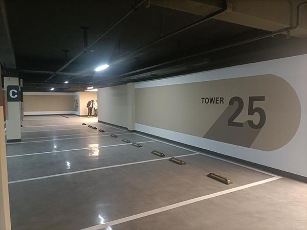 道路劃線，車位劃線，停車位劃線