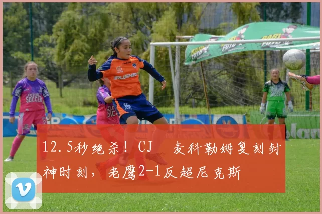 12.5秒绝杀！CJ・麦科勒姆复刻封神时刻，老鹰2-1反超尼克斯