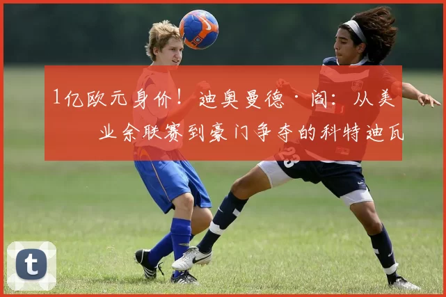 1亿欧元身价！迪奥曼德·阎：从美国业余联赛到豪门争夺的科特迪瓦新星